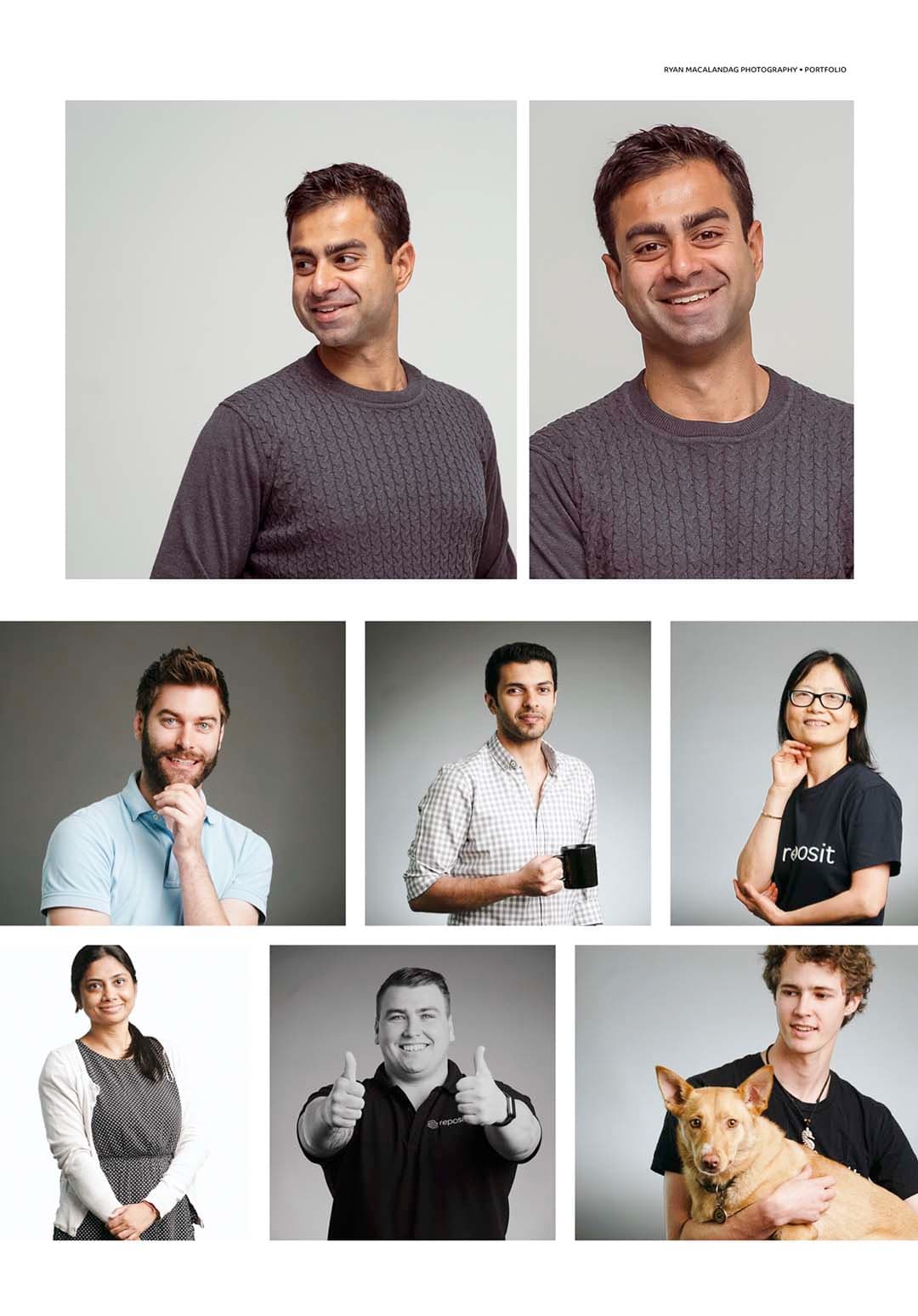 Corporate Photography Reposit Power Employees