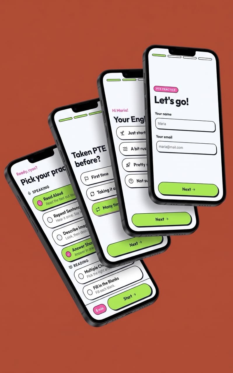PTE Fluent Web App